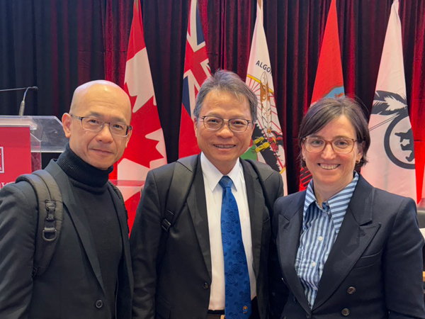 拜訪渥太華大學（University of Ottawa），與校長Marie-Eve Sylvestre（右一）進行交流對談，就師資培育與國際教育合作議題深入交換意見圖片